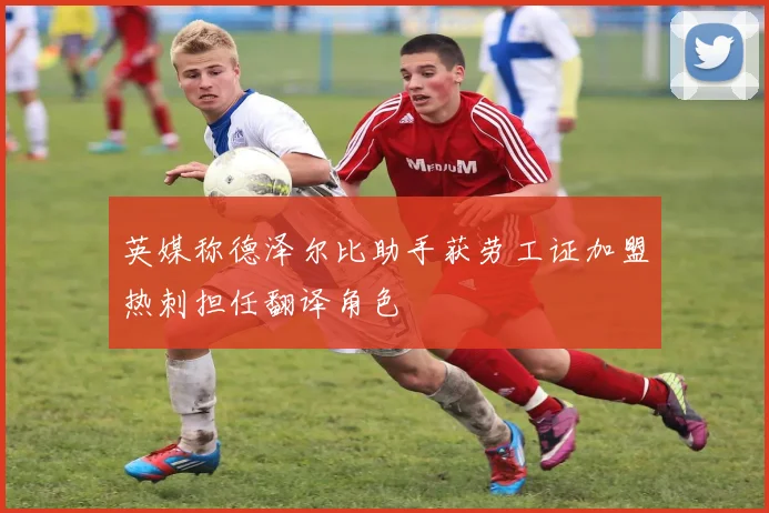 英媒称德泽尔比助手获劳工证加盟热刺担任翻译角色