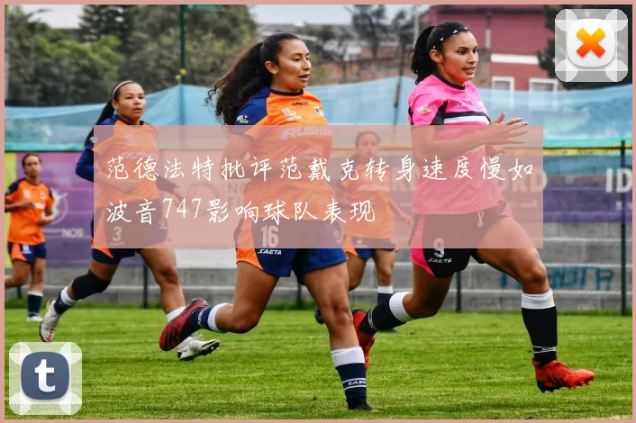 范德法特批评范戴克转身速度慢如波音747影响球队表现